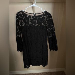 Ralph Lauren Black Lace Dress